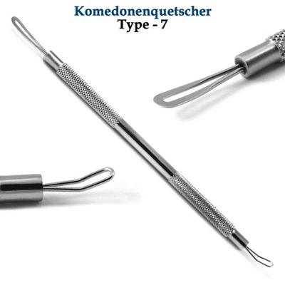 Mitesserentferner Komedonenquetscher Akne Pickle Mitesser Porenreiniger Type - 7 - Bild 1 von 4
