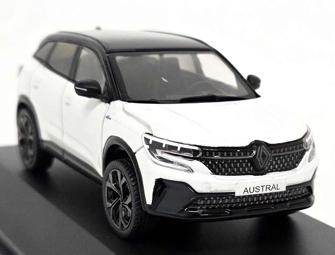Solido 1/43 Renault Austral Alpine White Diecast Scale Model Car