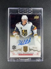Zach Whitecloud Rookie Auto UD Exclusives /65 #CCR-ZW 2018-19 Clear Cut RC