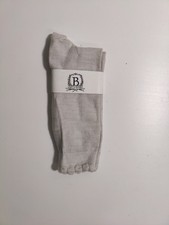 b studio -women's socks - tan- Cashmere Blend - Made in USA **I5**