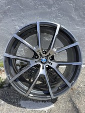 Rear Bmw 728m Machined Grey 840i M850i Oem Wheel 20 2019-2024 36118095774 Rear Bmw 728m Machined Grey 840i M850i Oem Wheel 20 2019-2024 36118095774