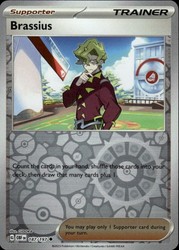 Brassius 187/197 Reverse Holo Obsidian Flames