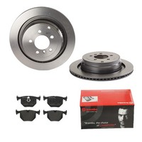 Brembo Bremsscheiben Ø354MM + BremsbelÄGe Hinten FÜR Range Rover III Land Rover