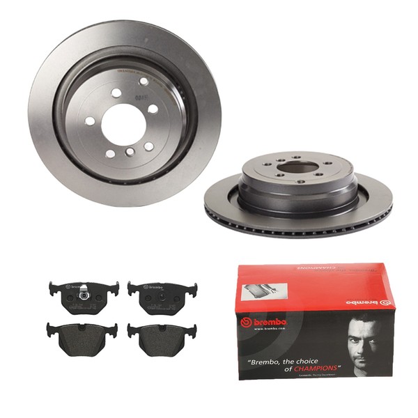Brembo Bremsscheiben Ø354MM + BremsbelÄGe Hinten FÜR Range Rover III Land Rover-image