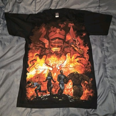 Marvel Mad Engine Zombie Fantastic Four 4 Galactus Shirt Medium | eBay