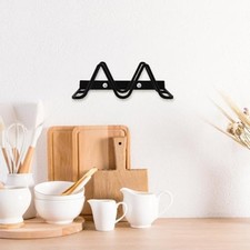 Cabinet Pot Lid Rack Mounted 2 Slot Kitchen Storage Organizer for Small Spaces