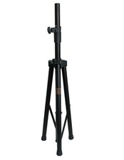MR DJ SS350B Speaker Stand Universal, Black Folding Tripod, PRO PA DJ Home On