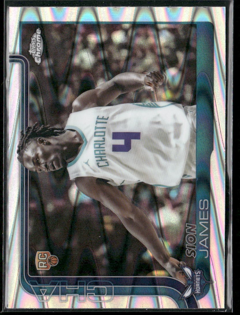 2025-26 Topps Chrome #283 Sion James RayWave Refractor