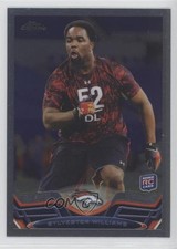 2013 Topps Chrome Sylvester Williams #145 0d2