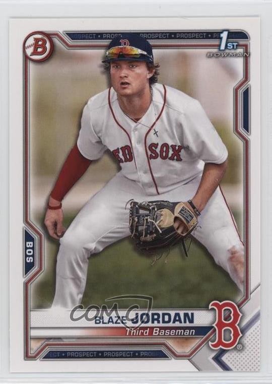 2021 Bowman Prospects Blaze Jordan #BP-71 uk2