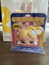 Pop Mart CRYBABY SHINY SHINY Series Earphone Case - Gold - Authentic Brand New