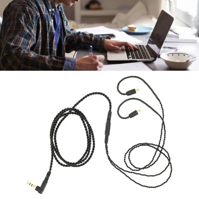 Headphone Cable A2DC Connector For ATH CKS1100 E40 E50 E70 LS200 LS300 Fit