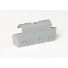 Plombco 1.25 oz AW style Plasteel clip-on weight