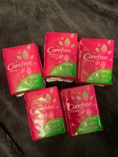 Carefree Original Pantiliner New 20pc each x 6 Fresh scent Liners to Go