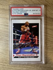 2012 Sports Illustrated SI Kids Floyd Mayweather Jr Card #152 PSA Auth Auto 10
