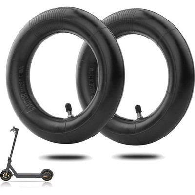 E Scooter Schlauch 10 Zoll 2,5 Silber Ventil Ersatzreifen für Nine bot M4 G30...