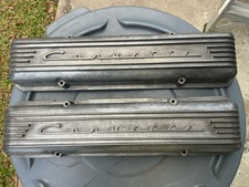 1955-1959 Corvette Aluminum Valve Covers 265 283 Staggered Hole 55-59 Bel-air V8