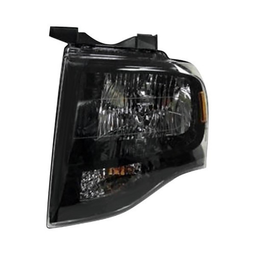 Headlight For 2007-14 Ford Expedition Left Side Black Housing Clear Lens - CAPA - Foto 1 di 1