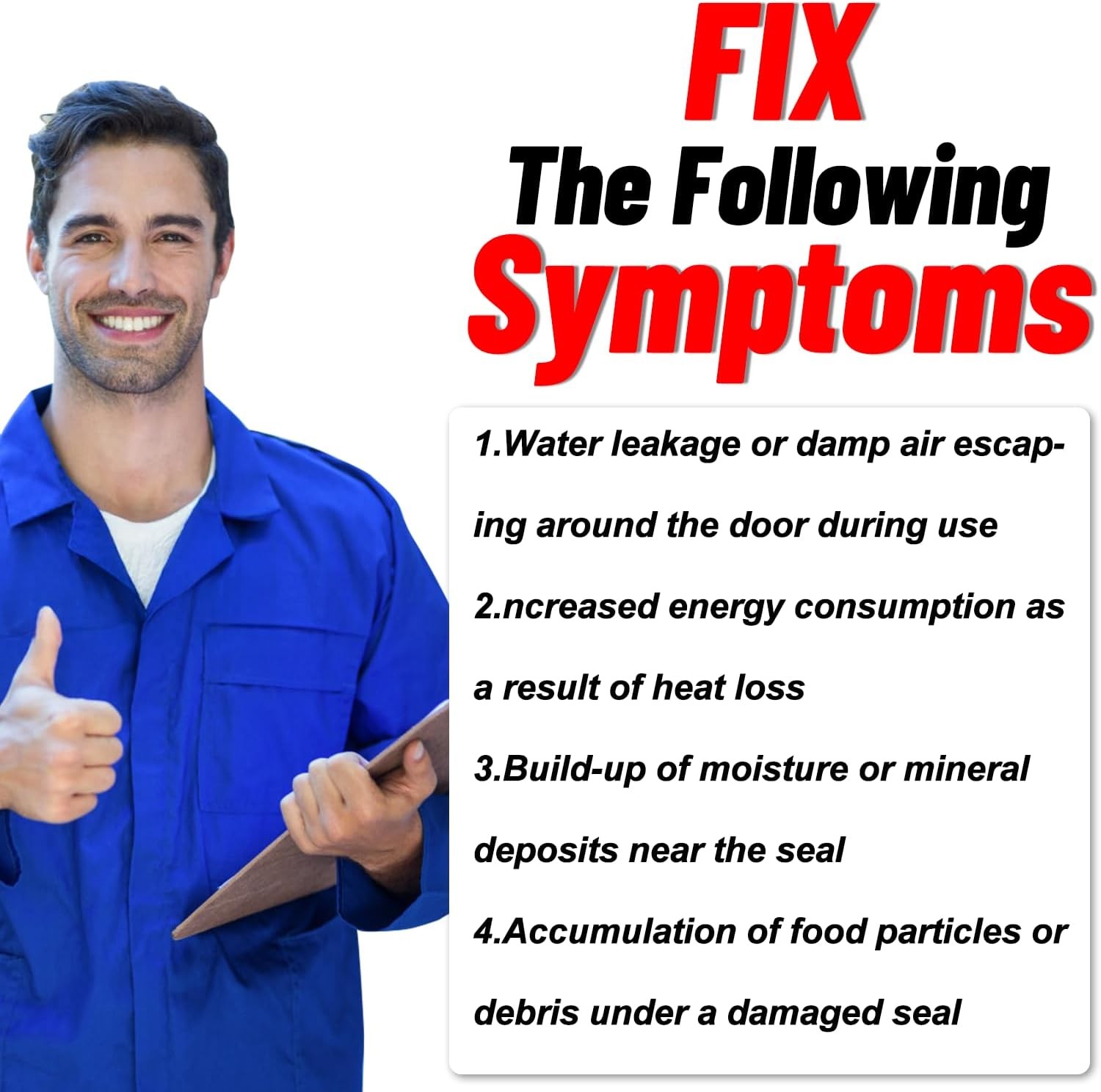 WP9743590 Dishwasher Door Seal Gasket Fit Whirlpool 9743590 Kenmore 665 KUDC