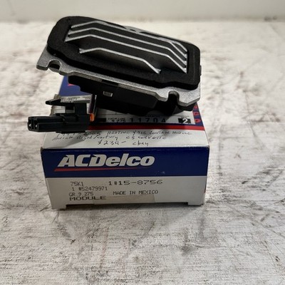 New AC DELCO 15-8756 Heating And Air Conditioning Blower Control Module 52479971