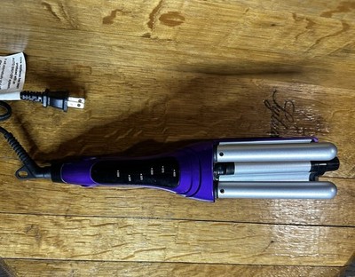 TIGI Bed Head A Wave We Go Tourmaline Ceramic Hair Waver Iron- Pre Owned