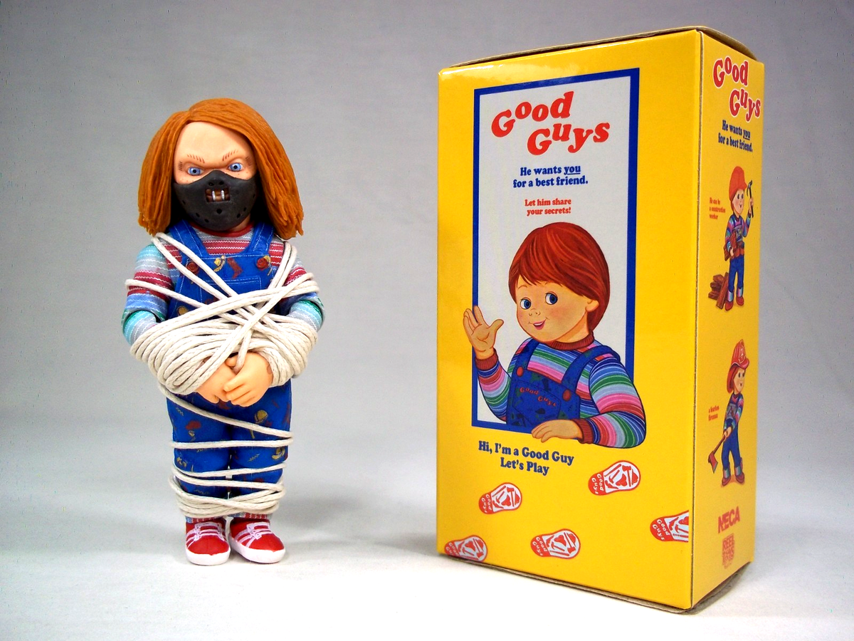 NECA Good Guys Chucky Masked & Bound Mystery Blind Box Action