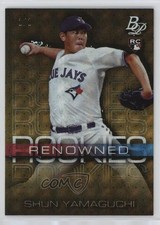 2020 Bowman Platinum FoilFractor 1/1 Shun Yamaguchi #RR-18 11z5