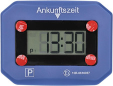 Cartrend Digitale Parkuhr Fürs Auto, Elektronische Parkscheibe Mit Kba-Zulassung