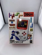 Retro-Bit Go Retro Portable Game -Exc Cond- Megaman 2 &3 Burgertime 1943 Tetris+