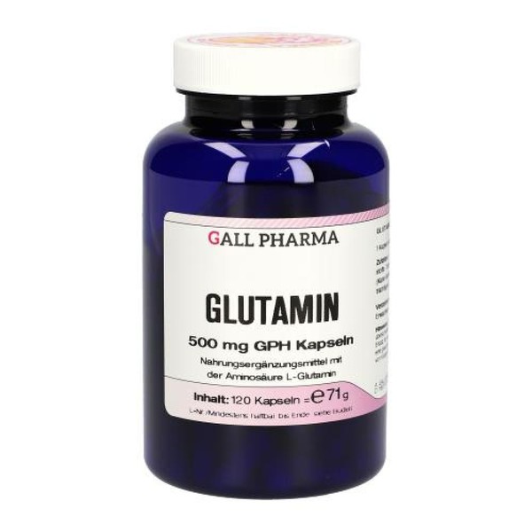 Glutamin 500 Mg Gph Kapseln 120 St-image
