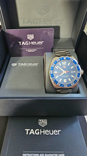TAG Heuer Formula 1 WAZ1010.BA0842 43mm Quartz 200m Blue Dial Box Papers