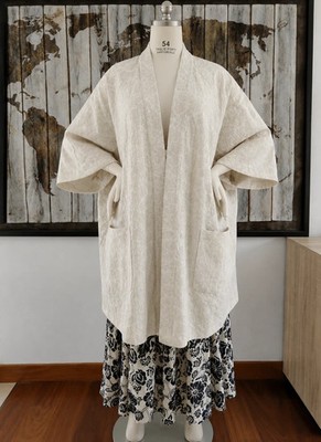  MARINA RINALDI Jacke aus Leinen und Baumwolle MR 33= IT62, DE54, FR58, GB28