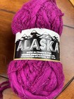 Gemini ALASKA Yarn Wool/Viscose Lot160 Thick N Thin Three 100 Gram Skeins Mauve — photo 1