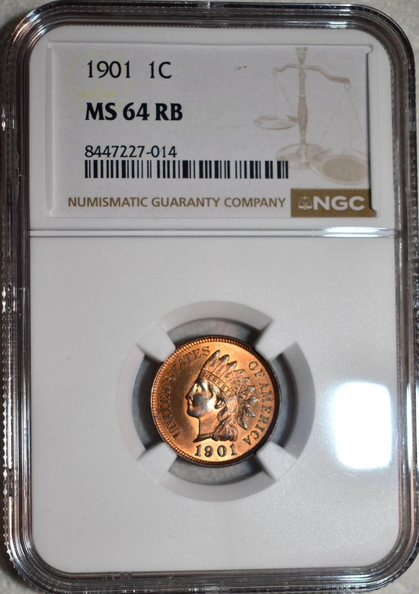 MS 64 Graded Indian Head Small Cents (1859-1909) for sale | eBay