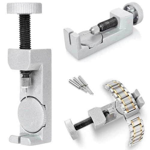 Watch Band Link Remover & Repair Tool Kit: Easy Strap Adjustment Resizing Set