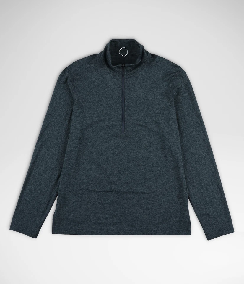 lululemon Men's Casual 1/2 Zip Pullover Size S Blue