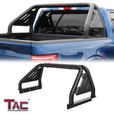 2019-2026 Ford Ranger Full Size Truck Roll Bar Sport Bar With Brake Light Black