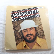 Pavarotti My Own Story LP Vinyl Record Album
