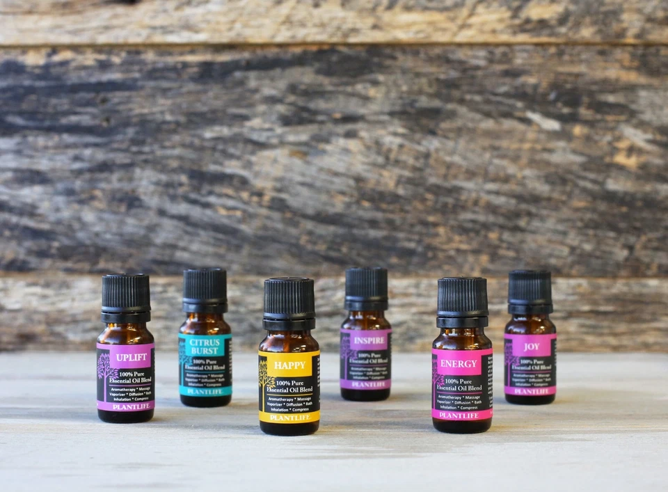 Mezclas de aceites esenciales Plantlife: mezclas 100 % puras para el bienestar natural Foto 3 de 3