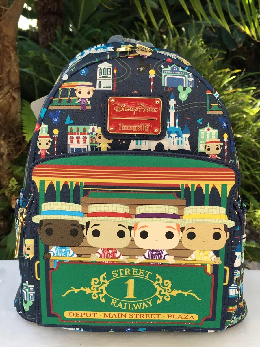 Loungefly Disney Parks Dapper Dans Main Street USA Funko Pop Mini Backpack  NWT | eBay
