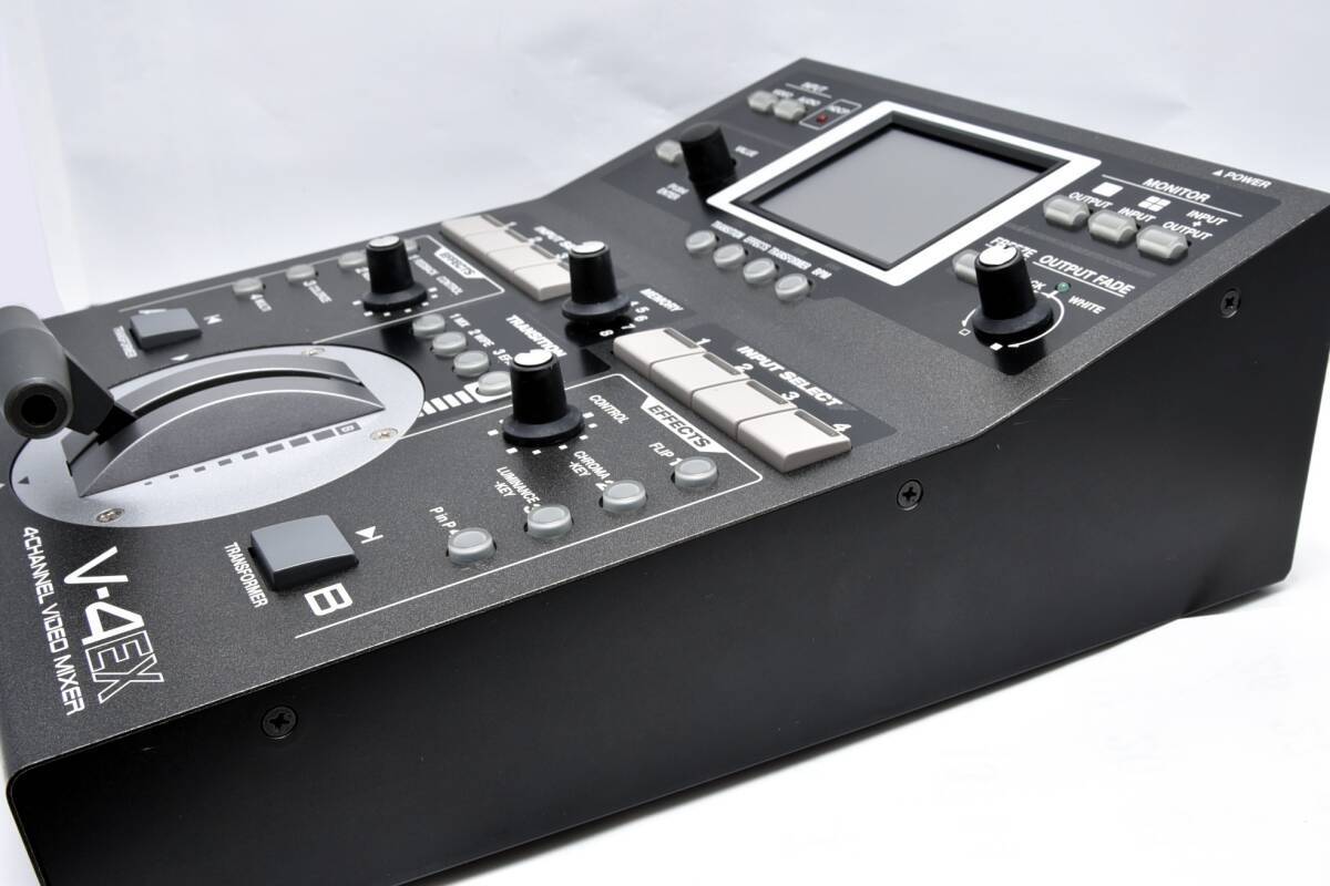 1205* Roland ローランド ビデオミキサー V-4EX Amazon | Roland ローランド 4チャンネルビデオミキサー V-4EX