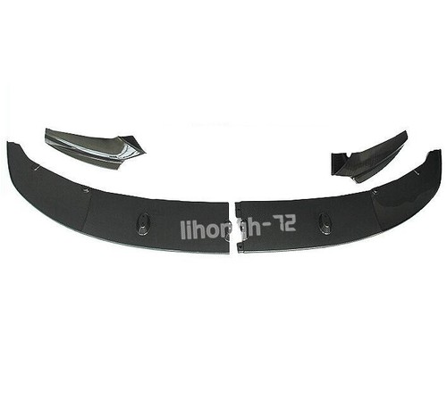 For 2011-2016 BMW F10 5 Series M Sport Carbon Fiber ABS Front Lip Spoiler 4PCS - Picture 3 of 12