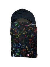 Love Land Gator Insulated Facial Mask Head Warmer Fleece Spandex Face Head Cover