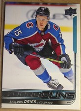 2018-19  UPPER DECK Serie 1, #240 Sheldon DRIES, YOUNG GUNS,  Colorado
