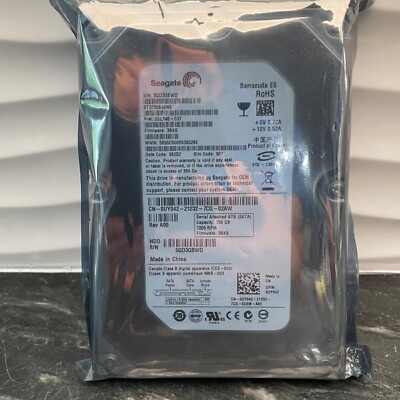 750GB HDD SEAGATE Barracuda ES 7200RPM SATA II Internal Hard Drive