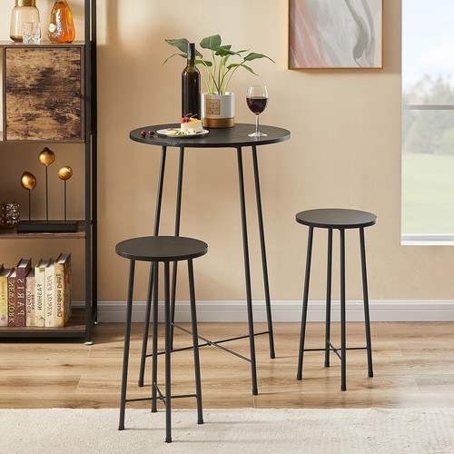 Stylish & Easy Assembly 3-Piece Bistro Set – Perfect for Dining and Bar Areas - Picture 11 of 11
