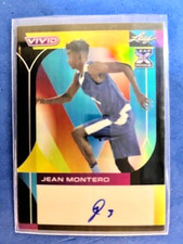Jean Montero 2023 Leaf Vivid Black Tri-Color /20 AUTO XRC - OTE