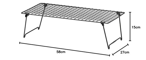 Metal Shoe Rack Stand 2 3 tier Foldable Detachable Steel Black Organiser Shelves - Picture 2 of 5