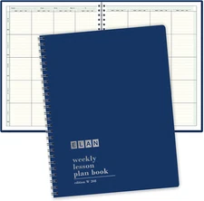 8 Period Teacher Lesson Plan; Days Vertically down the Side (W208)