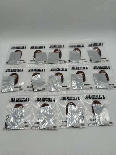 A Bathing Ape Exile ID 14 Keychain Set 2010 Full Set Brand New - Picture 4 of 21